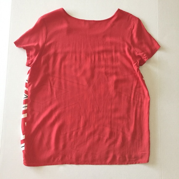 Charming Charlie Light Red Top Size M - Picture 2 of 6